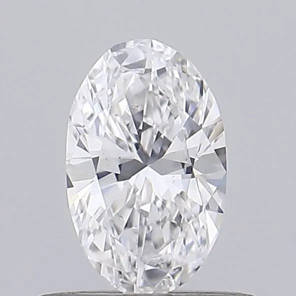 0.42ct Oval Lab Grown Diamond (Colour D, Clarity VVS2, IGI Certified)