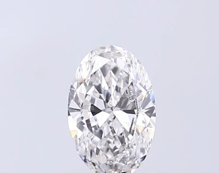 0.42ct Oval Lab Grown Diamond (Colour E, Clarity VVS2, IGI Certified)