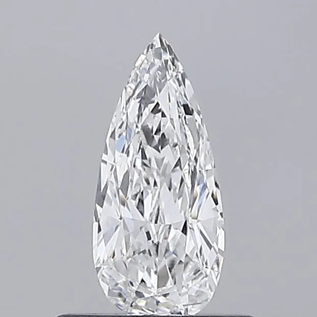 0.42ct Pear Lab Grown Diamond (Colour D, Clarity VVS2, IGI Certified)