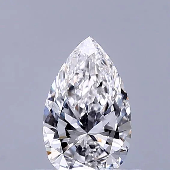 0.42ct Pear Lab Grown Diamond (Colour D, Clarity VVS2, IGI Certified)