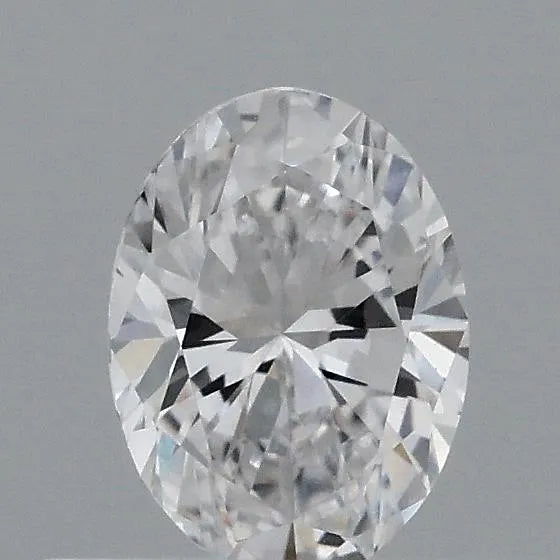 0.43ct Oval Lab Grown Diamond (Colour D, Clarity VVS2, IGI Certified)