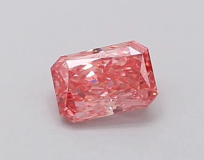 0.43ct Radiant Lab Grown Diamond (Colour Fancy Vivid Pink, Clarity VS1, IGI Certified)