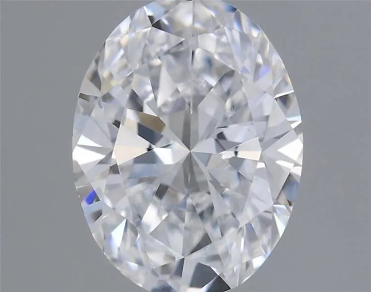 0.45ct Oval Lab Grown Diamond (Colour D, Clarity VVS2, IGI Certified)