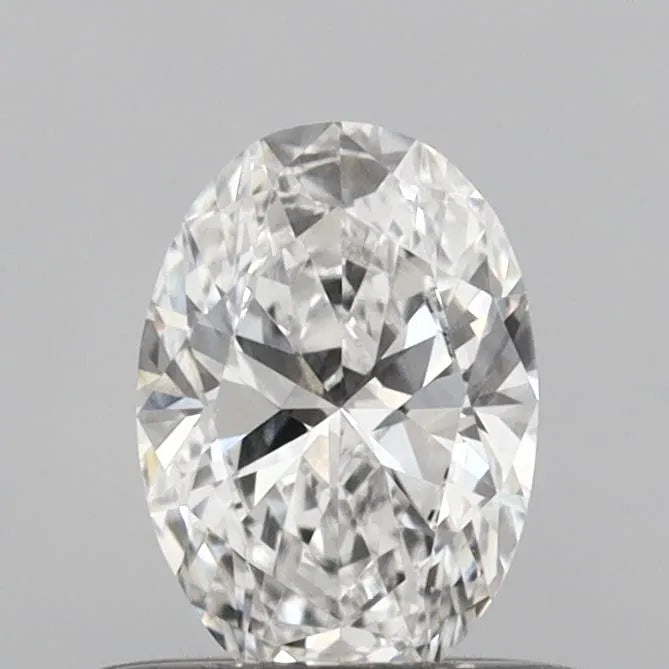 0.45ct Oval Lab Grown Diamond (Colour D, Clarity VVS2, IGI Certified)