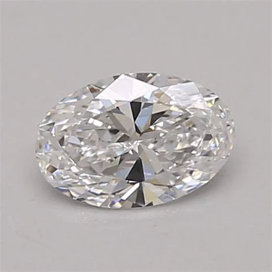 0.46ct Oval Lab Grown Diamond (Colour D, Clarity VVS1, IGI Certified)