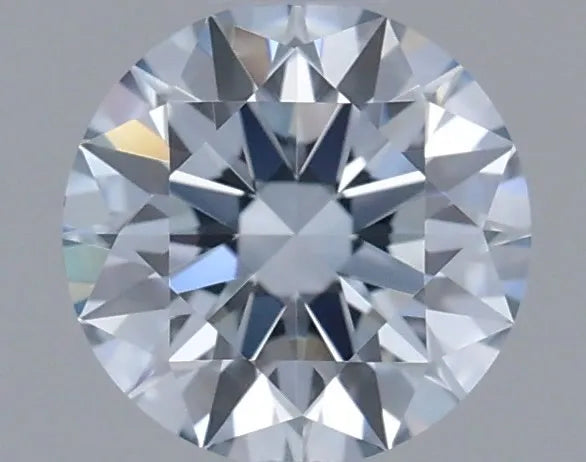 0.46ct Round Lab Grown Diamond (Colour Light Blue, Clarity VVS2, Cut ID, IGI Certified)