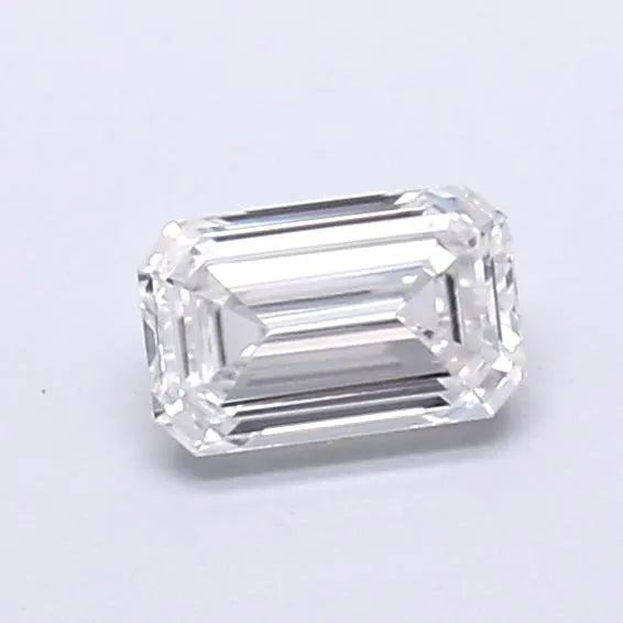 0.47ct Emerald Lab Grown Diamond (Colour D, Clarity VVS2, IGI Certified)
