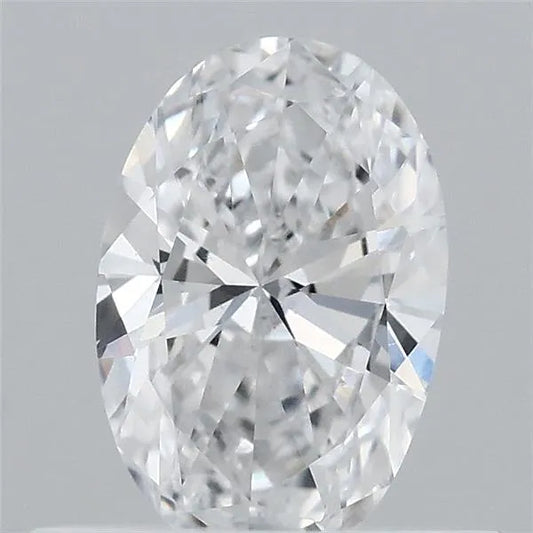 0.48ct Oval Lab Grown Diamond (Colour D, Clarity VVS2, IGI Certified)