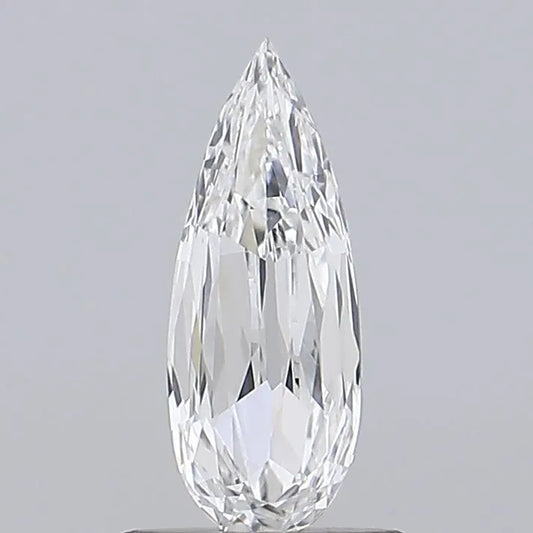 0.48ct Pear Lab Grown Diamond (Colour E, Clarity VVS2, IGI Certified)