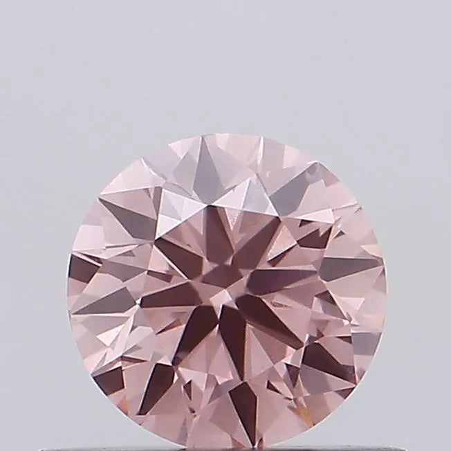 0.48ct Round Lab Grown Diamond (Colour Fancy Intense Pink, Clarity VVS2, Cut ID, IGI Certified)