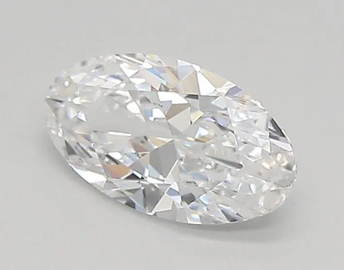0.49ct Oval Lab Grown Diamond (Colour D, Clarity VVS2, IGI Certified)