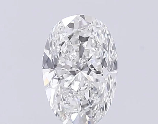 0.49ct Oval Lab Grown Diamond (Colour F, Clarity VVS2, IGI Certified)