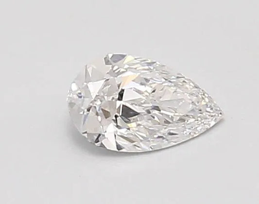 0.49ct Pear Lab Grown Diamond (Colour D, Clarity VVS2, IGI Certified)