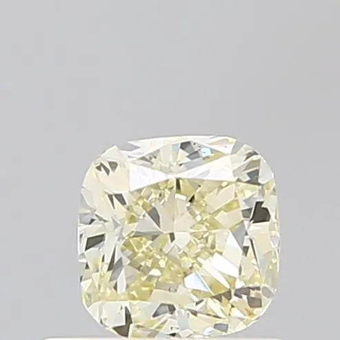0.50ct Cushion modified Lab Grown Diamond (Colour Very Light Yellow, Clarity VS2, IGI Certified)