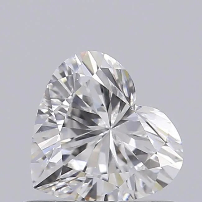 0.50ct Heart Lab Grown Diamond (Colour D, Clarity VVS2, IGI Certified)