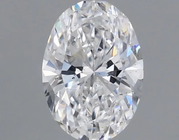 0.50ct Oval Lab Grown Diamond (Colour D, Clarity SI1, IGI Certified)