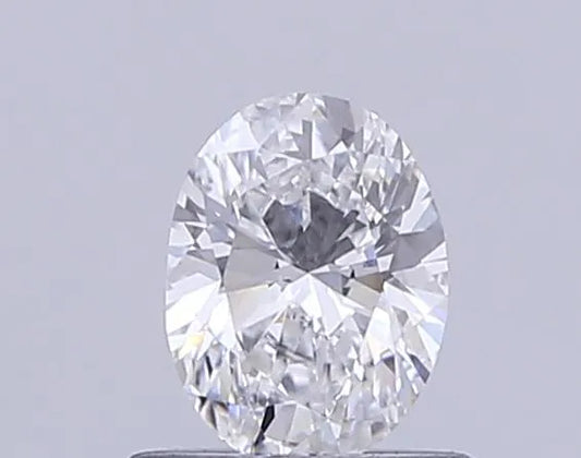 0.50ct Oval Lab Grown Diamond (Colour D, Clarity VS1, IGI Certified)