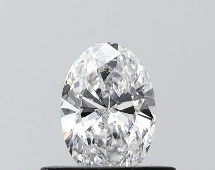 0.50ct Oval Lab Grown Diamond (Colour D, Clarity VVS2, IGI Certified)