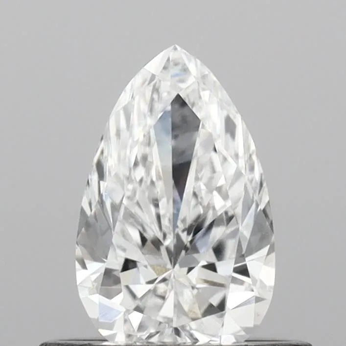 0.50ct Pear Lab Grown Diamond (Colour D, Clarity VVS2, IGI Certified)