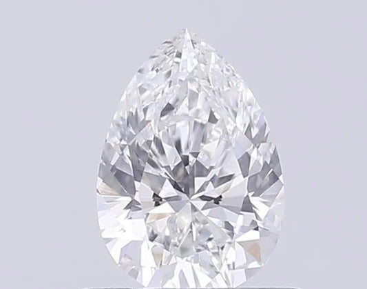 0.50ct Pear Lab Grown Diamond (Colour E, Clarity VVS2, IGI Certified)
