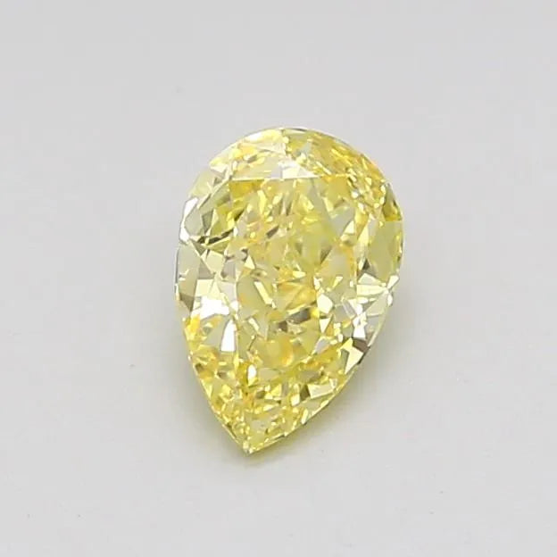 0.50ct Pear Lab Grown Diamond (Colour Fancy Intense Yellow, Clarity VS1, IGI Certified)