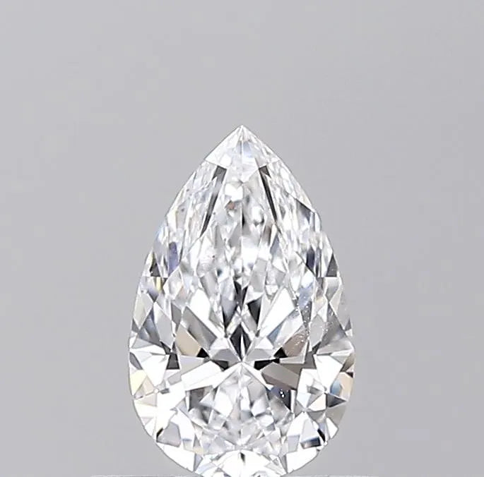 0.50ct Pear Natural Diamond (Colour D, Clarity SI1, GIA Certified)
