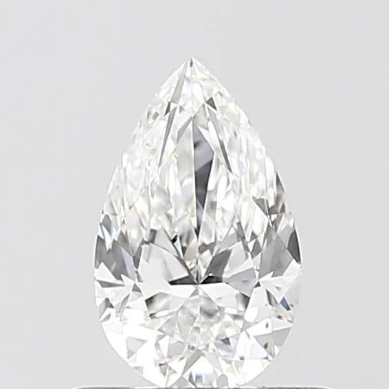 0.50ct Pear Natural Diamond (Colour D, Clarity VS2, Cut VG, IGI Certified)