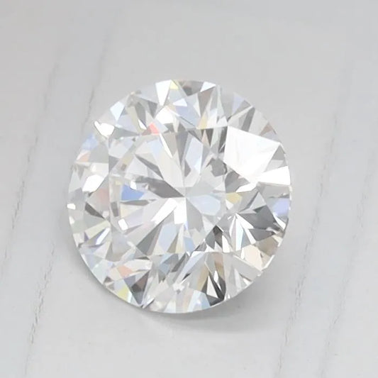 0.50ct Round Lab Grown Diamond (Colour D, Clarity IF, Cut ID, IGI Certified)