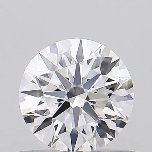 0.50ct Round Lab Grown Diamond (Colour D, Clarity IF, Cut ID, IGI Certified)