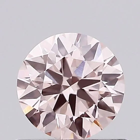 0.50ct Round Lab Grown Diamond (Colour Fancy Pink, Clarity VS1, Cut VG, IGI Certified)