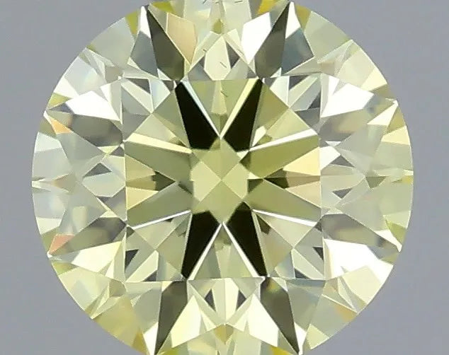 0.50ct Round Lab Grown Diamond (Colour Fancy Yellow, Clarity VS1, Cut ID, IGI Certified)