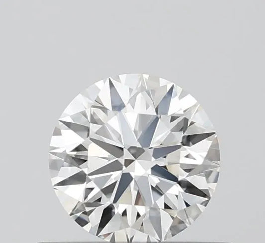 0.50ct Round Lab Grown Diamond (Colour G, Clarity IF, Cut ID, IGI Certified)