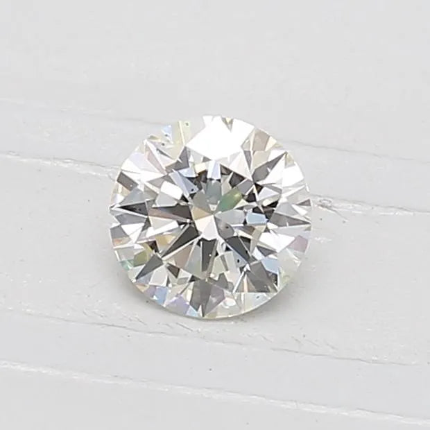 0.50ct Round Lab Grown Diamond (Colour I, Clarity VS2, Cut EX, IGI Certified)