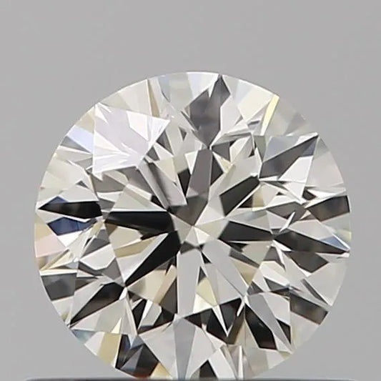 0.50ct Round Natural Diamond (Colour H, Clarity VVS2, Cut EX, IGI Certified)