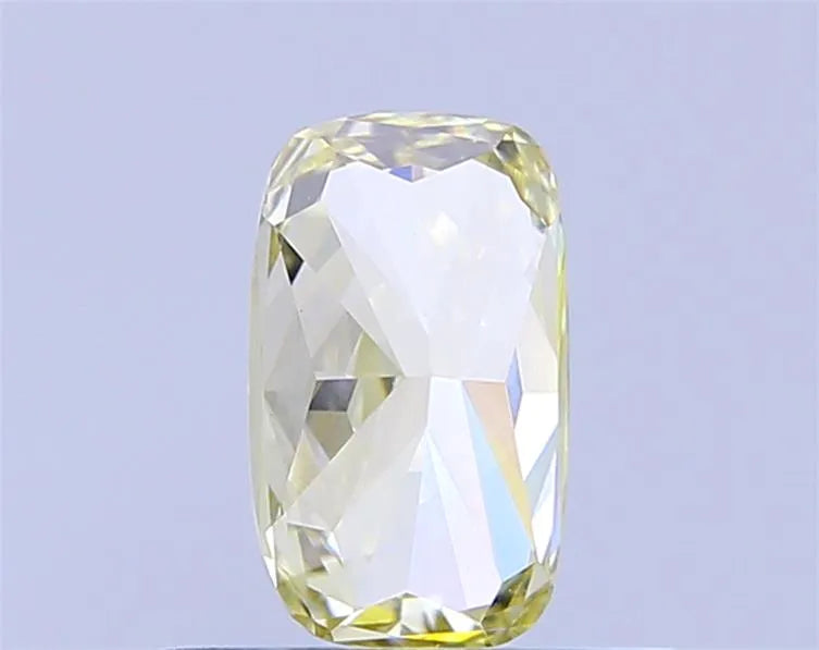 0.51ct Cushion modified Lab Grown Diamond (Colour Fancy Yellow, Clarity VS1, IGI Certified)