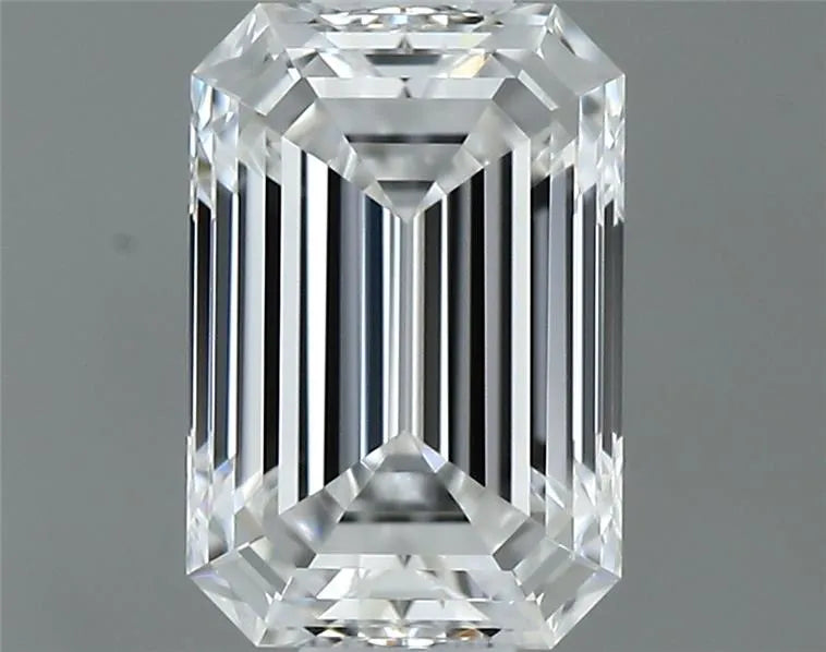 0.51ct Emerald Natural Diamond (Colour D, Clarity VVS2, GIA Certified)