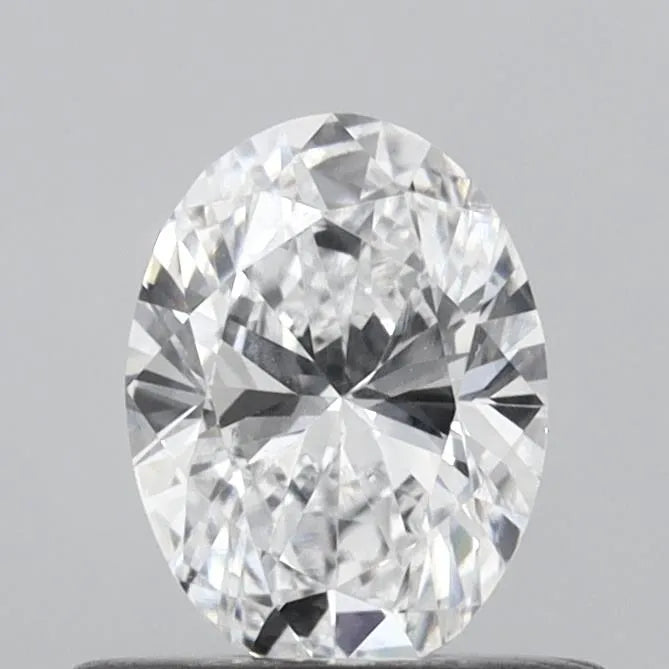 0.51ct Oval Lab Grown Diamond (Colour D, Clarity VS2, IGI Certified)