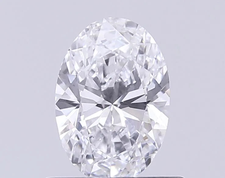 0.51ct Oval Lab Grown Diamond (Colour D, Clarity VVS2, IGI Certified)