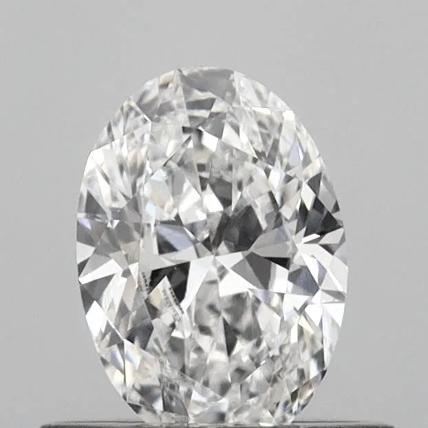 0.51ct Oval Lab Grown Diamond (Colour D, Clarity VVS2, IGI Certified)
