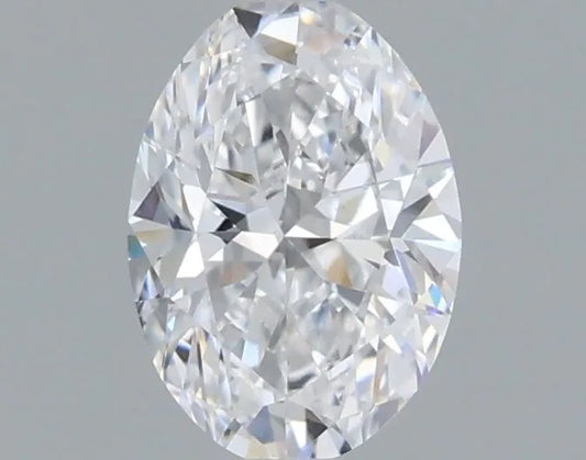 0.51ct Oval Lab Grown Diamond (Colour D, Clarity VVS2, IGI Certified)