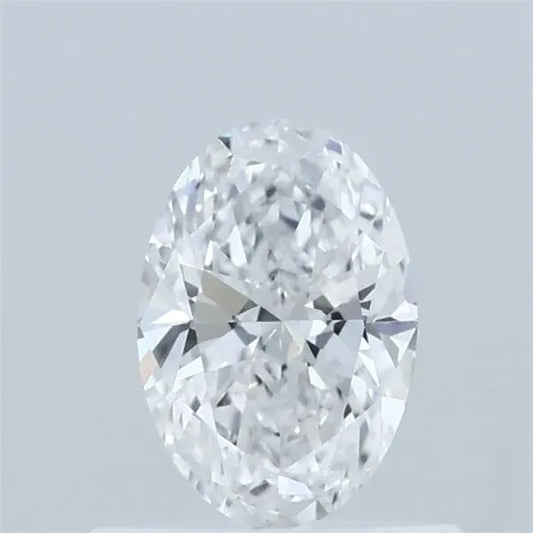 0.51ct Oval Lab Grown Diamond (Colour D, Clarity VVS2, IGI Certified)