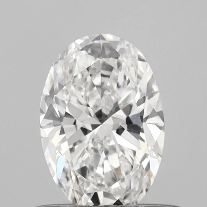 0.51ct Oval Lab Grown Diamond (Colour D, Clarity VVS2, IGI Certified)