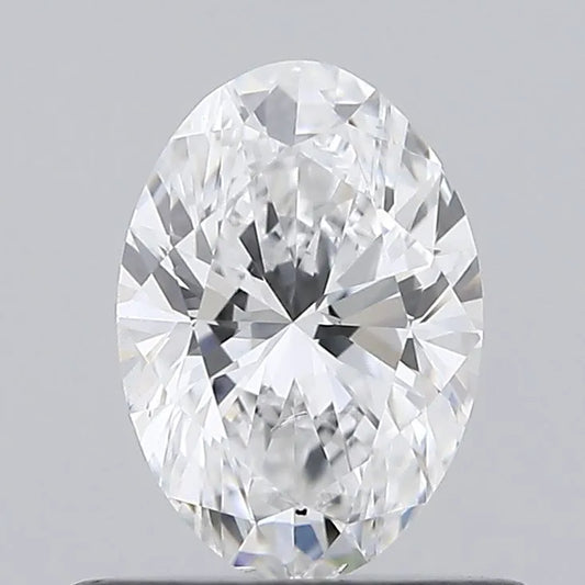 0.51ct Oval Lab Grown Diamond (Colour E, Clarity SI1, IGI Certified)