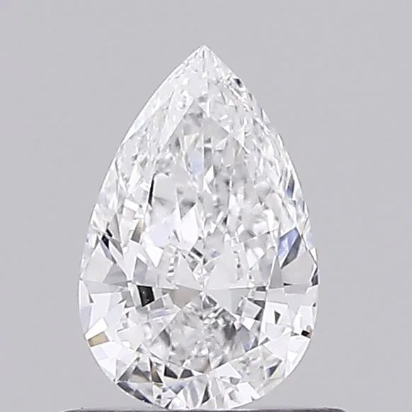 0.51ct Pear Lab Grown Diamond (Colour D, Clarity VVS2, IGI Certified)