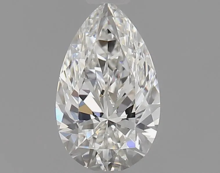 0.51ct Pear Natural Diamond (Colour F, Clarity SI1, GIA Certified)