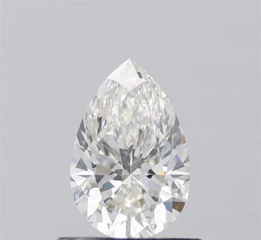0.51ct Pear Natural Diamond (Colour H, Clarity VS2, Cut EX, IGI Certified)