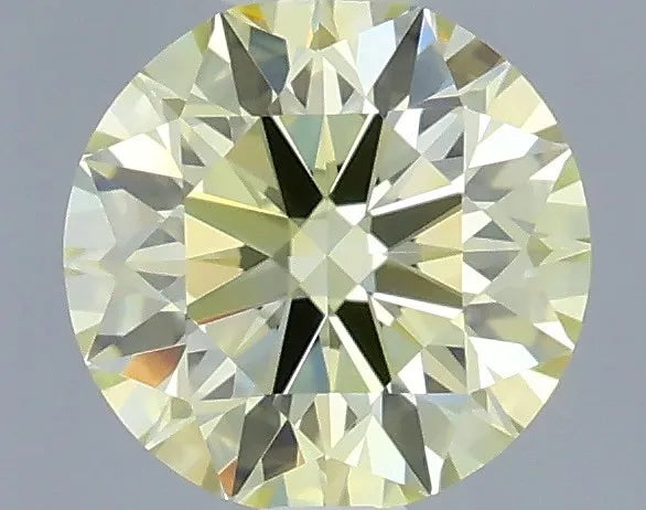 0.51ct Round Lab Grown Diamond (Colour Fancy Yellow, Clarity VVS2, Cut ID, IGI Certified)