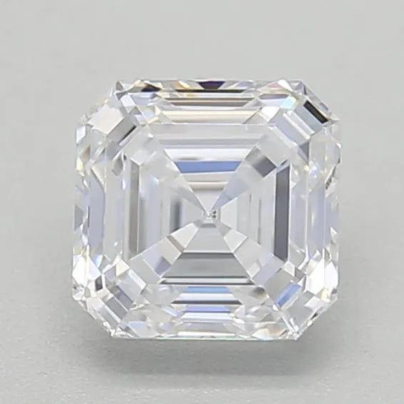 0.51ct Square emerald Lab Grown Diamond (Colour D, Clarity IF, IGI Certified)