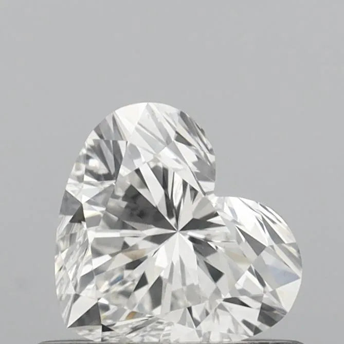 0.52ct Heart Natural Diamond (Colour H, Clarity VS2, Cut EX, GIA Certified)