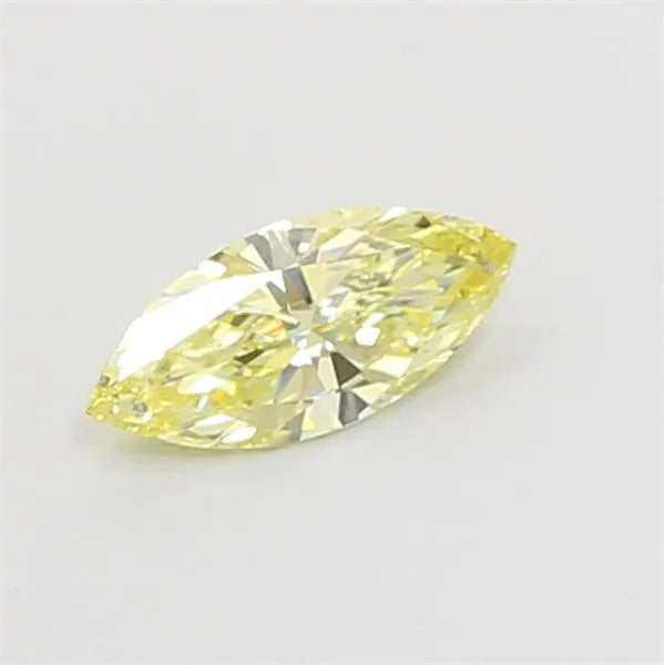 0.52ct Marquise Lab Grown Diamond (Colour Fancy Yellow, Clarity VVS2, IGI Certified)